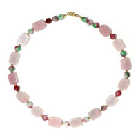 Collana in argento con Ematite Dorata