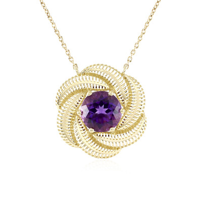 Collana in oro con Ametista Zambiana (Ornaments by de Melo)