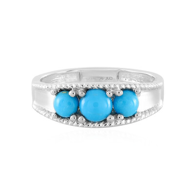 Anello in argento con Turchese Sleeping Beauty (Anne Bever)