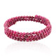 Bracciale in acciaio con Rubino Mozambico (Riya)