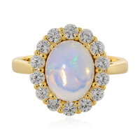 Anello in argento con Opale di Welo