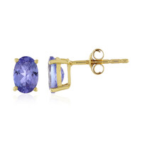Orecchini in oro con Tanzanite