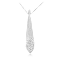 Collana in argento con Zircone