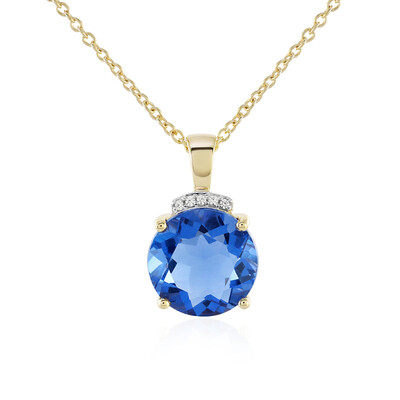 Collana in argento con Fluorite Cangiante