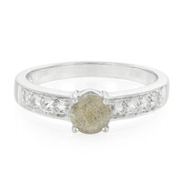 Anello in argento con Spectrolite