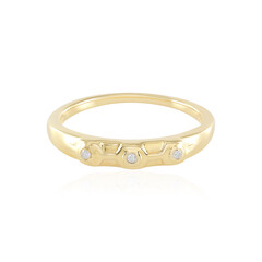 Anello in argento con Diamante I2 (I)