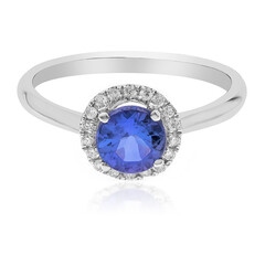 Anello in oro con Tanzanite