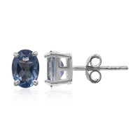 Orecchini in argento con Topazio Mistico Azzurro