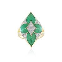 Anello in argento con Zircone (Adela Silber)
