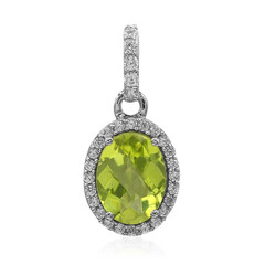 Ciondolo in argento con Peridoto
