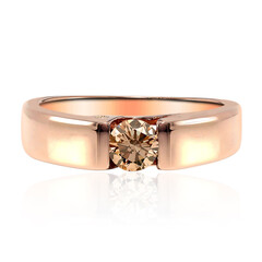 Anello in oro con Diamante Rose de France VS1 di Argyle