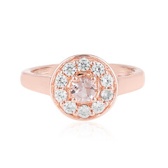 Anello in argento con Morganite