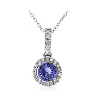 Collana in oro con Tanzanite AAA