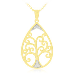 Collana in argento con Zircone