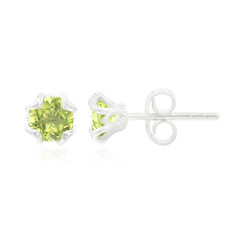 Orecchini in argento con Peridoto