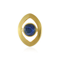 Ciondolo in argento con Zaffiro Stellato Blu