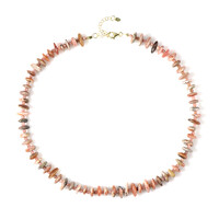 Collana in argento con Rodocrosite
