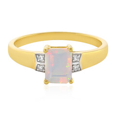 Anello in argento con Opale di Welo