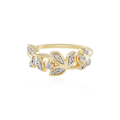Anello in argento con Diamante I2 (I)