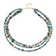 Collana in argento con Tanzanite