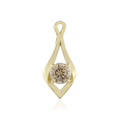 Ciondolo in oro con Diamante Champagne I2