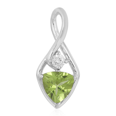 Ciondolo in argento con Peridoto