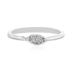 Anello in argento con Diamante I3 (H)