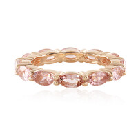 Anello in argento con Tormalina Rosa