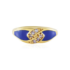 Anello in argento con Tanzanite