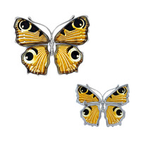 Spilla in argento con Ambra Baltica