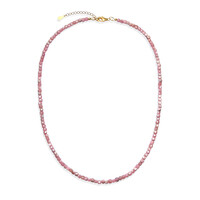 Collana in argento con Rodocrosite