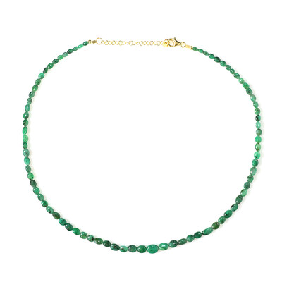 Collana in argento con Smeraldo Zambia