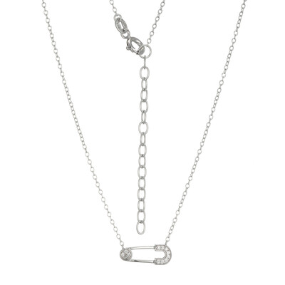 Collana in argento con Zircone (Adela Silber)