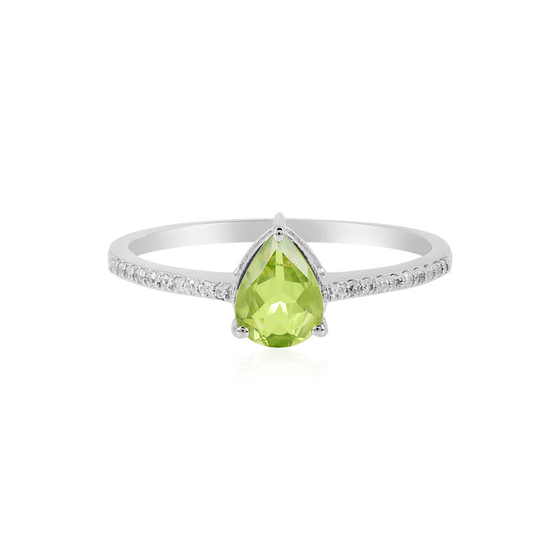 Riyo Orecchini A Perno In Argento 925 Con Peridoto - Gioielli Artigianali In Argento Massiccio, Regalo Di Compleanno Per Lei