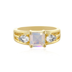 Anello in argento con Opale di Welo