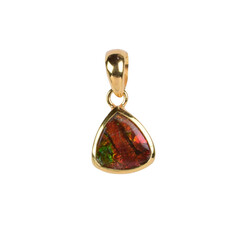Ciondolo in argento con Ammolite