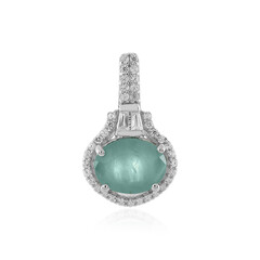Ciondolo in argento con Grandidierite