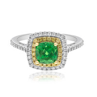 Anello in oro con Tsavorite AAA (CIRARI)