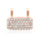 Ciondolo in argento con Zircone (MONOSONO COLLECTION)