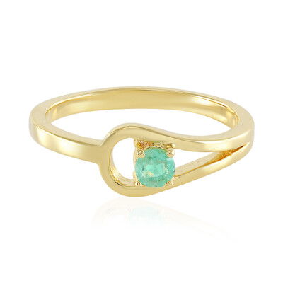 Anello in argento con Smeraldo Russo