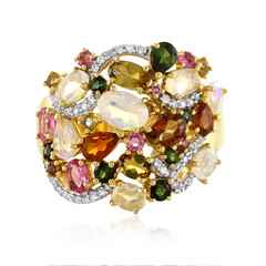 Anello in argento con Opale di Welo
