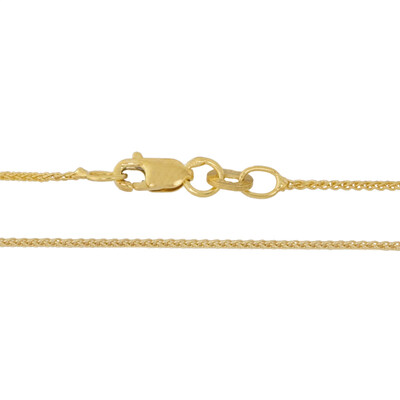Catena spiga in Oro Giallo 14K - 45 cm - 1,4 g