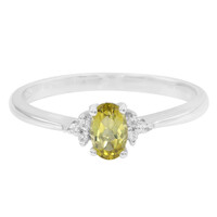 Anello in argento con Tormalina Cuprian