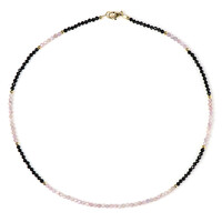Collana in argento con Spinello Nero