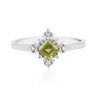 Anello in argento con Peridoto