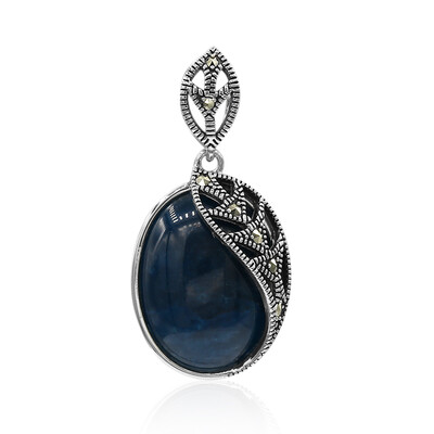 Ciondolo in argento con Apatite Blu (Annette classic)