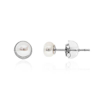 Orecchini in argento con Perla di Acqua Dolce