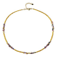 Collana in argento con Zaffiro Giallo (Riya)
