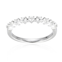 Anello in argento con Zircone