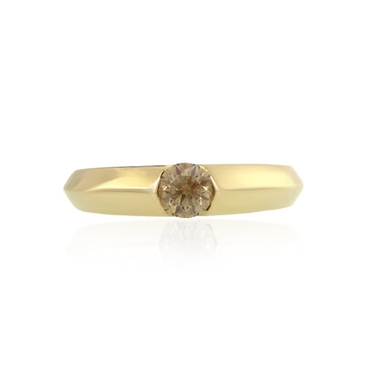 Anello in oro con Diamante Champagne d'Argyle SI2 (de Melo)